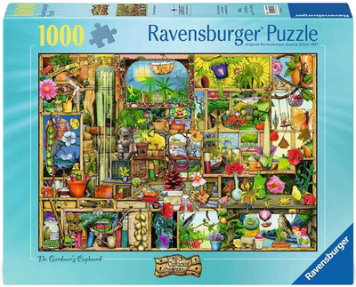 Puzzle Ravensburger Półka ogrodowa 1000 elementów 12000659 (4005555006596)