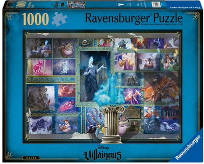 Пазл Ravensburger Disney Villainous Аїд 1000 елементів 12000096 (4005555000969)
