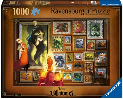 Puzzle Ravensburger Disney Villainous Skaza 1000 elementów 12000101 (4005555001010)
