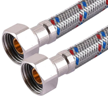 Шланг нержавіюча сталь SOLOMON 1/2″х1/2″ ВВ 1,5м HS30