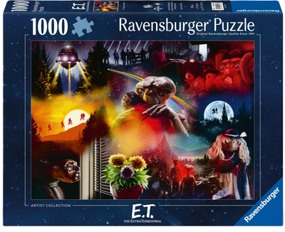 Puzzle Ravensburger Universal Pictures E.T. 1000 elementów 12000188 (4005555001881)