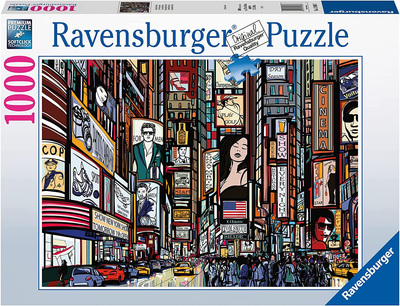 Puzzle Ravensburger Kolorowy Nowy Jork 1000 elementów 12000580 (4005555005803)