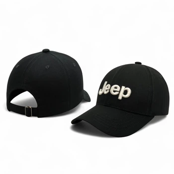 Кепка JEEP / Джип автомобильная Черная L (59-62 см) (KY-436226L)