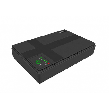 Міні UPS , джерело безперебійного живлення для роутера , GPON , 10400 мАг з перехідниками та блоком живлення від 220 V