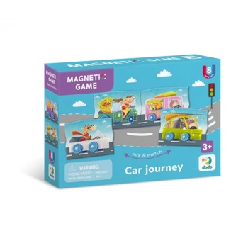 Детская магнитная игра "Автомобильное путешествие" 200253, 8 элементов