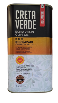 Оливкова олія "Creta Verde" Extra virgin 1 л ж/б , Греція, о.Крит, західна частина