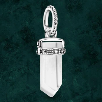 Срібна намистина шарм "Білий амулет" Pandora (Пандора) 399185C03