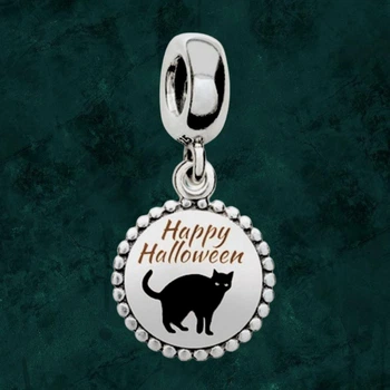 Срібна намистина шарм "Happy Halloween" Pandora (Пандора) ENG791169_56