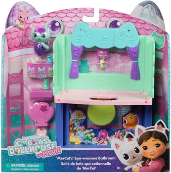 Zestaw do zabawy Gabby's Dollhouse Kino, Balkon-portal, Spa 10 el 6074306 (681147088481)
