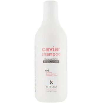 Шампунь для защиты и восстановления волос Krom Caviar Shampoo 1000 мл
