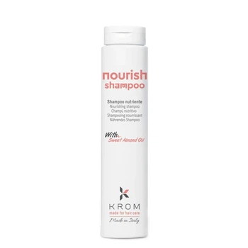 Питательный шампунь Krom с маслом сладкого миндаля Nourish Shampoo 250 мл