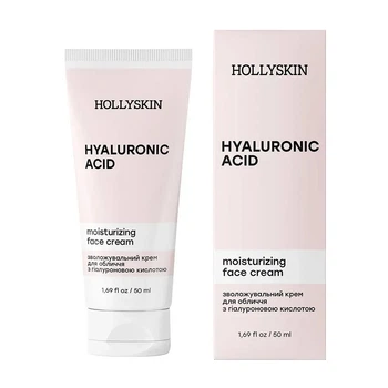 Увлажняющий крем для лица с гиалуроновой кислотой HOLLYSKIN Hyaluronic Acid Face Cream 50мл