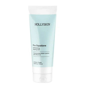 Скатка-пілінг для обличчя HOLLYSKIN Pro-SQUALANE Exfoliating Peeling Gel 120мл