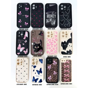Чохол для iPhone X/XS Pretty Things Kitties коричневий для захисту та індивідуального оформлення телефону
