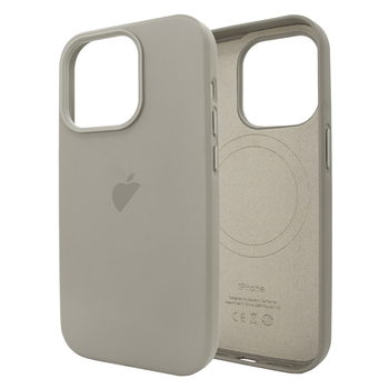 Чохол для iPhone 13 Pro Max : Leather Case PU with MagSafe – Dark Gray