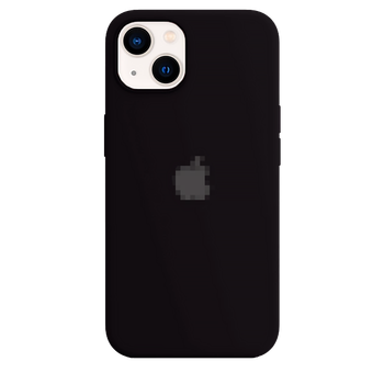 Чохол Silicone Case для iPhone 15 чорний захисний аксесуар для надійного захисту телефону