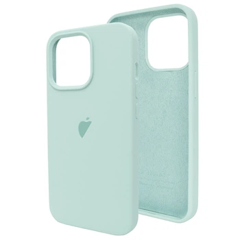 Чехол для iPhone 12 12 Pro силиконовый Marine Green для защиты от ударов и царапин
