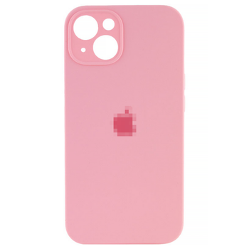 Чохол Silicone Case Full Camera для Apple iPhone 15 Plus, Light Pink