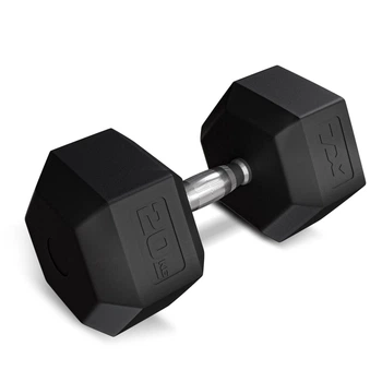 Гантеля шестигранна прогумована TX-200RD Trex Sport 20кг