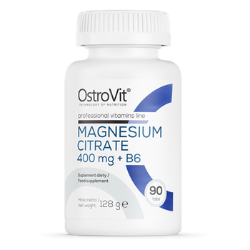 Magnesium Citrate 400mg + B6 – 90 таб