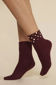 Носочки Gabriella 39-41 Бордовый (123809)