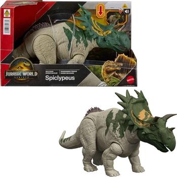 Динозавр Спиклипей Мир юрского периода Jurassic World Rebirth Wild Roar Spiclypeus Dinosaur Mattel (JGB89)