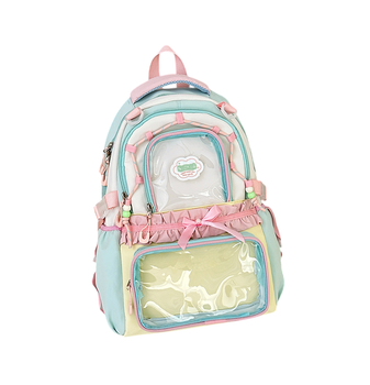 Рюкзак в стиле Лолита бирюзовый Lolita Backpack Teal 32x44x12 см