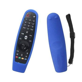 Силіконовий чохол Sikai для пульта телевізора ДУ LG Smart TV AN-MR600 AN-MR650 Blue