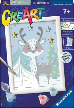 Картина за номерами Ravensburger CreArt Зимове оленятко (4005556202607)