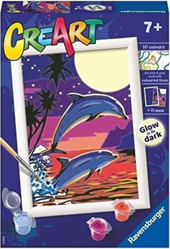 Картина за номерами Ravensburger CreArt Пригоди дельфінів (4005556202591)