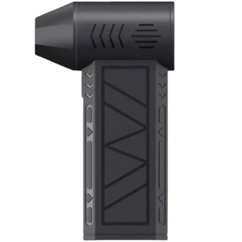 Аккумуляторная воздуходувка для ПК MINI JET FAN ZY7400, турбовентилятор-вентродуй бытовой (1011077-Black)