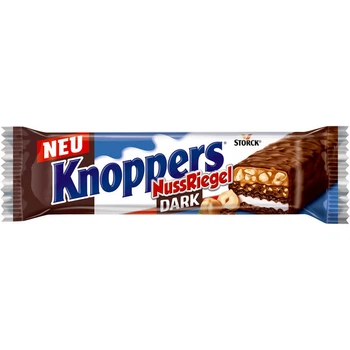 Батончик Knoppers Чорний Шоколад 40 г
