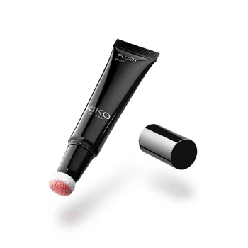 Рідкі рум'яна для обличчя KIKO Milano Plush Blush із аплікатором-спонжем 02 Crystal Coral
