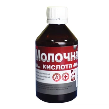 Молочна кислота 40% O.L.KAR, 100 мл