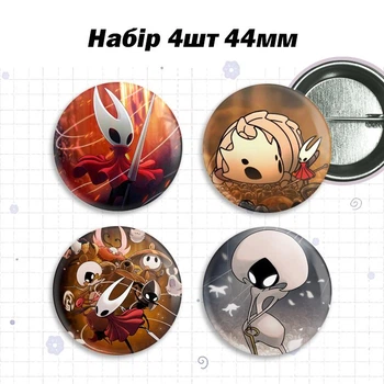 Набор значков по игре Hollow Knight: Silksong