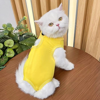 Одяг для котів після операції Holley Yellow L