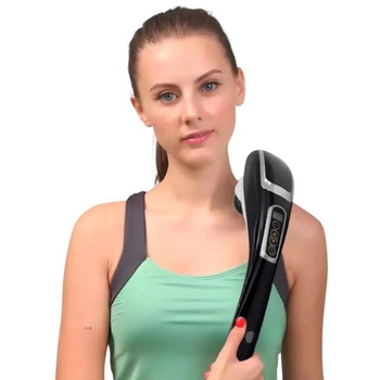 Массажер проводной 6 насадок massager LY-710 Черный