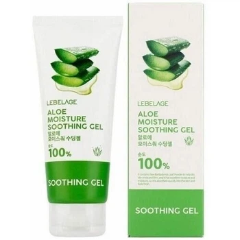 Универсальный гель LEBELAGE Moisture Aloe 100% с алоэ вера 100 мл