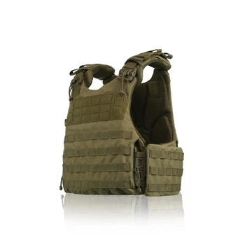Бронежилет койот Kiborg (Modular X-1) з MOLLE системою та системою швидкого скидання— розмір M
