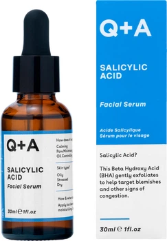 Сыворотка для лица с салициловой кислотой Q+A Salicylic Acid facial serum 30 мл (5061066470201)