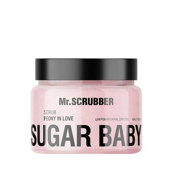 Цукровий скраб для тіла Mr. Scrubber Sugar Baby Peony in Love парфумований 450 г