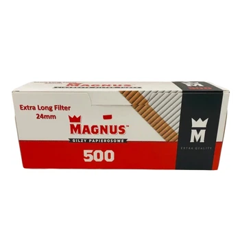Гільзи для набивання сигарет Magnus Extra Long Filter"500