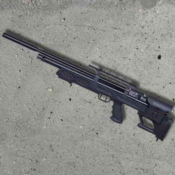 Пневматична гвинтівка Hatsan BullBoss PCP 4.5 мм — bullpup-гвинтівка 36 Дж, регульована, для точних тренувань