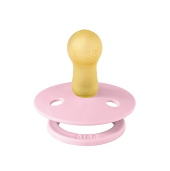 Соска пустушка BIBS Colour Latex Baby Pink -0-6міс.