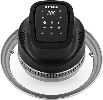 Wielofunkcyjna pokrywa do podgrzewania goracym powietrzem Tesla AirCook Q10 (AIRCKQ10BLK)