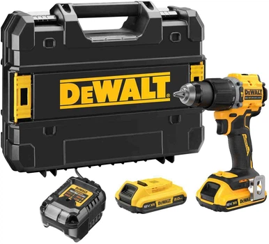 Дрель-шуруповерт аккумуляторная бесщеточный ударный DeWalt DCD799D2T