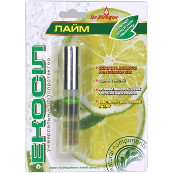 Фитопротектор Экосил Лайм композиция эфирных масел Dr.Pirogov roll-on 5 мл