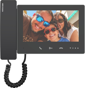 Monitor wideodomofonu Hikvision DS-KH7300EY-WTHE2 Black