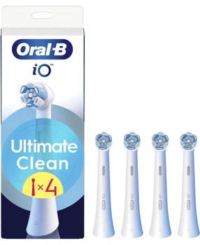 Сменные насадки к электрической зубной щетке Oral-B iO Максимальная очистка 4 шт (8700216199513)