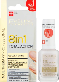 Засіб для ефективної та швидкої регенерації Eveline Cosmetics Nail Therapy Professional Golden Shine 12 мл